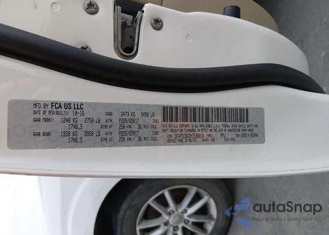 2017 Dodge Journey Sxt from USA, damaged, VIN 3C4PDCBG3HT536616